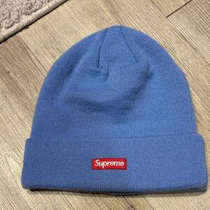 Supreme Light Blue Knit Hat